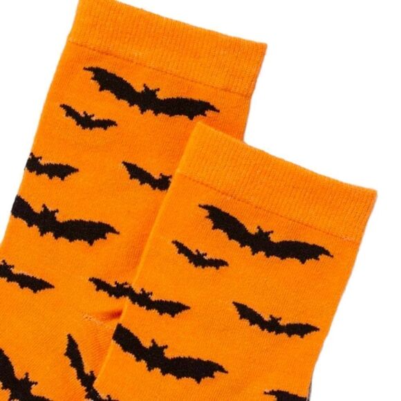 Bat  Print Halloween Socks - Picture 2 of 3